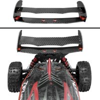 Carbon Fiber Adjustable Rear Wing Spoiler for ARRMA 1/8 TYPHON RC Toy Car Upgrade Parts