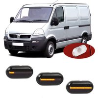 for Opel VAUXHALL MOVANO E9 F9 J9 H9 U9 Vivaro E7 F7 J7 1998 - 2010 Dynamic LED Indicator Side Marker Turn Signal Light Lamp