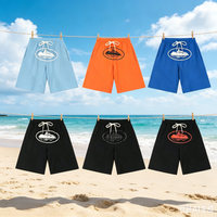 2026 Summer New Small Boat Print Breathable Loose Oversized Casual Harajuku Y2K Fashion Brand Sports Shorts Kids
