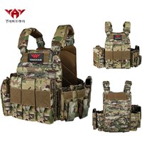 YAKEDA shoulder straps can be freely adjusted, MOLLE expansion system is detachable, and comes with a hunting vest bag