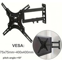TV Wall Mount 32-55 inch LCD LED Monitor Adjustable TV Wall Bracket Extending Long Arm TV Wall Mount Max VESA 400x400mm