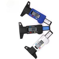 Digital Car Tyre Tire Tread Depth Gauge Meter Measurer Tool Caliper Thickness Gauges Tread Brake Pad Shoe Tire Monitoring System