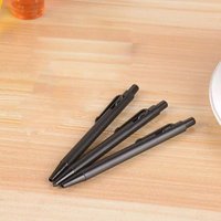 1/3/5/10 Pcs Mini Ballpoint Pen Set – 0.5mm Black Ink Push Button Retractable Smooth Writing for Office School Student Business