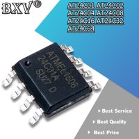 10PCS/LOT AT24C02 24C02 SOP8 AT24C01 AT24C04 AT24C08 AT24C16 AT24C32 AT24C64 AT24C128 AT24C256 24C04 24C16 24C64 SOP IC Chipset