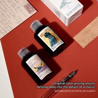 Banmi Whale Series Fountain Pen Ink Nano-grade Non-carbon 50ml Smooth Writing Stationery for JINHAO Office School Supplies
