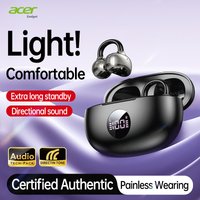 Acer Ohr577 Wireless Bluetooth Headphones with Ear Clip Design, High-Definition Noise Reduction, Open-Style Headphones, Comfortable to Wear, Suitable for Sports, Running, Fitness, Compatible with