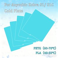 Cool Plate Glacier for Anycubic Kobra S1 Build plate Kobra S1C Cold Plate PLA PETG Lower Temp Printing Strong Adhesion Bed