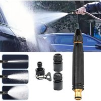 High Pressure Water Gun For Car Washing, Garden Watering, Floor Cleaning, Adjustable Nozzle Sprayer Washer Pipe Tool Sprinkler