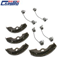Front & Rear Brake Shoes for Honda TRX 200 Fourtrax TRX 250 Recon TRX 300 2WD Fourtrax