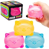 Mini Cute Cat Maltose Decompression Toy Non Stick Odorless Non-toxic Fun Toy Pressure Relief Tool For Adults and Students
