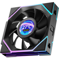 Interstellar V4-LCD 1.5 Inch 60Hz Customize Screen Modular Splicing Infinity Mirror 120mm CPU Case LCD Fan Jungle Leopard