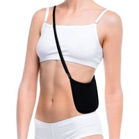 RFID Hidden Money Wallet, Travel Pouch Under Clothes, Undergarment Crossbody Secert Body Pouch for Passport Money Card Phone