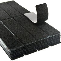 Reusable Hook and Loop Adhesive Strips 15LB Heavy Duty Double Sided Tape Damage Free Wall Hanging for Decorations Tools Storage