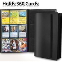 9 Pocket Zipper Card Binder 360 Trading Card Holder Book Premium PP Cover Zip Binder for Cards Durable Side Loading Card