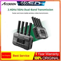 Accsoon CineView HE Wireless Video Transmission System, HDMI Video Receiver, 1200ft Range 60ms Low Latency, 1080p60fps