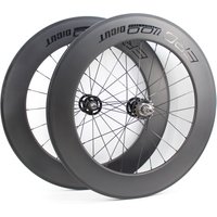 AliExpress NONE Newest 700C Track Fixed Gear Bike Matt UD Full Carbon Fibre Tubular Clincher Tubeless Rims Carbon Bicycle Wheelset 38/50/60/88mm