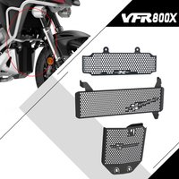 Oil Cooler Guard For Honda VFR800X VFR 800 X Crossrunner 2015-2024 Motorcycle Accessories Upper and Lower Radiator Guard Set