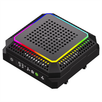 Best Pick For Series X Cooling Fan XSX RGB Adjustable Fan Speed By Temperature Low Noise