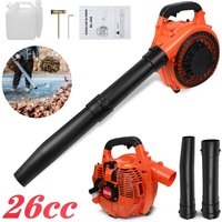 Leistungsstarker Diesel-Gebläse für Garten, zum Blasen von Schnee und Laub, mit einstellbarer Blasleistung, 26 cm³