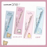 1Pcs Uni-Ball One Cute Cartoon Limited Edition Small Thick Ink Retractable Gel Pen 0.38mm Black Ink Japanese Stationery