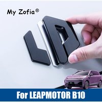 For Leapmotor B10 2025 2026 Car Logo Car Exterior Decoration Front Cover Car Logo Car Rear Logo Decorative Stickers Accessories