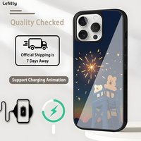 Cute D_DinotaengS Quokka Phone Case For Magsafe For IPhone 17 16 15 14 13 12 11 Plus Pro Max Mini Mirror Acrylic Cover TPU