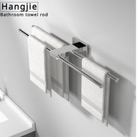 towel bar for bathroom,Stainless steel chrome plated minimalist style anti-corrosion and rust proof towel rod