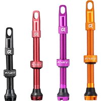 AliExpress NONE 2026 RYET Presta Tubeless Valves 44/60/70/80mm CNC Aluminum Removable Core Sealant-Compatible for Road/MTB/Gravel