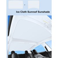 Sun Shade For Tesla Model 3 Y YL Juniper Highland 2025-2020 2026 Upgrade Ice Cloth Buckle Sun Glass Front Rear Sunroof Skylight