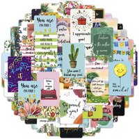 72Piece Positive Affirmation Cards For Women Men,Daily Affirmations Notecard,Inspirational And Encouragement Cards for Lunch Box