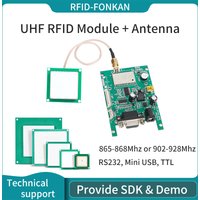 860-960mhz Reader Writer UHF RFID Development Kit RFID Modules with Ceramic Antenna