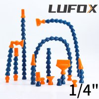 G1/4 "Kunststoff Flexible Wasser Öl Kühl Rohr Schlauch PT1/4" Einstellbare Coolin g Pipefor CNC fräsen Drehmaschine Rohr NPT1/4