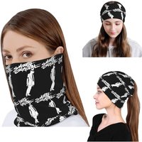 The King Of Pop Michael Jackson Bandana Neck Cover Mask Scarf Warm Headband Beanies Hat for Men Women Adult Breathable
