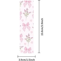 Reading Bookmarks Paper Bow Bookmarks Page Markers Diy Paper Bookmarks For School Supplies Book Lovers Office
