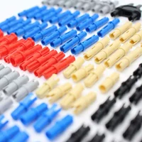 174PCS MOC Pin Set Building Blocks Tech Connectors Parts Pin Peg Bushes Replace Bricks 2780 3749 15100 43093 6558 3673 32556