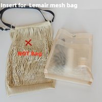 Fits For Lemair mesh bag insert invisible bag organizer Makeup Handbag Organizer Summer Bags Mesh Organizer