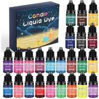 Candle Dyes Pigment Set Soap Diffusion Liquid Colorant Handmade Aromatherapy Candle Making Supplies Soap Soy Wax Dye Material