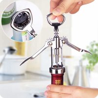 Portable Beer Sommeliers Wing Type Wine Cork Remover Kitchen Dining Bar Tool Corkscrews Bottle Openers