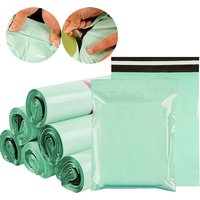 50pcs Thicken PE Green Express Shipping Bag Poly Mailers for Mailing Courier Bag Storage Package Pouch for Small Business