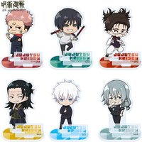 Jujutsu Kaisen Nobara Kugisaki Suguru Geto Megumi Fushiguro Yuta Okkotsu Toge Inumaki Chibi mini Acrylic stand gift Toy keychain