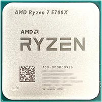 AMD R7 5700X Ryzen 7 5700X 3.4 GHz Eight-Core 16-Thread CPU 7NM L3=32M 100-000000926 Socket AM4 New