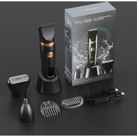 Portable 3-in-1 Electric Trimmer, Unisex, with Base Nose Hair Trimmer & Electric Shaver