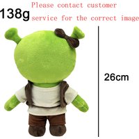 Cat Plush Toy Artist Green Stuffed Animal Cartoon Character Doll Soft Collectible Figure for Kids And Fans Gift