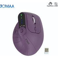 Ergonomic Mouse 2.4G Wireless BT Mouse,Task Window Switching ,Adjustable DPI, Lightweight for Laptop,Desktop,PC,MacBook
