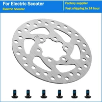 120mm 6 Hole Disc Brake for Electric Scooter Rotor Brake with Screws Scooters Disc Brakes Stainless Steel Rotor Parts