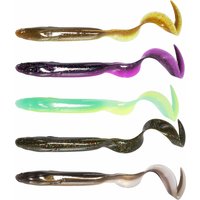 5pcs Sand Eel Lure Soft Bait 15cm for Sea Fishing Long Casting Swimbait Creature Needfish Ribbontail Worm Bait Wobbler Lure