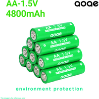 1.5V Original Rechargeable Battery AA4800mAh Computer Clock Radio Video Game Digital Camera Battery AAA Alkaline Battery