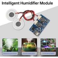 DC 5V Single Module Dual Spray Three Spray Electrified Direct Spray No Switch Ultrasonic Atomizer Humidifier Module Type C