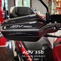 Motorcycle 3D Epoxy Sticker Protection Kit Tank Pad Anti Scratch Decal Non-slip For HONDA ADV 350 ADV350 2022 2023