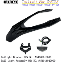 OTOM LED Taillight For GASGAS A54008015000 21-23 EC ECF 250 350 Rear Fender Motocross License Plate Light Dirt Bike Mudguard